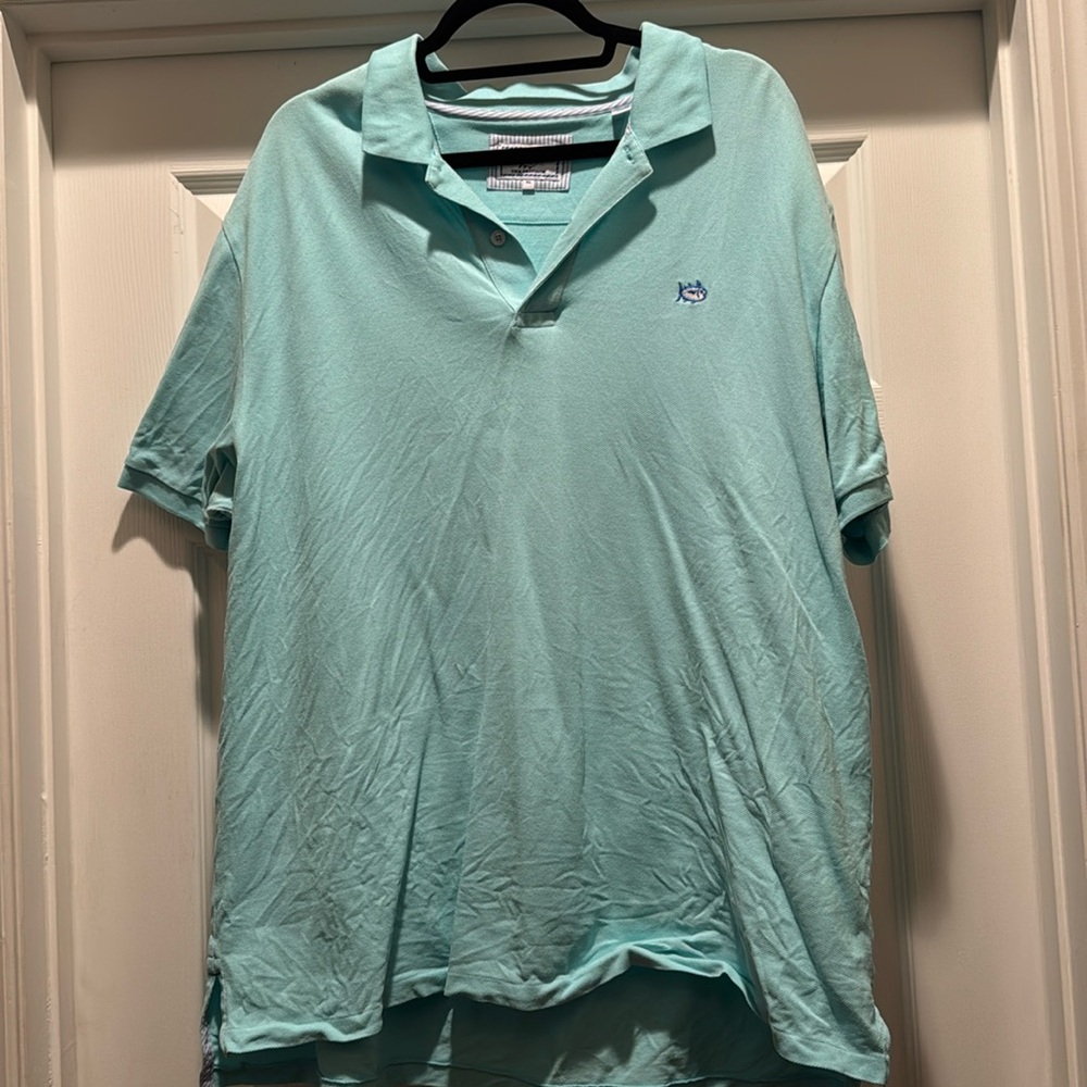 Southern tide polo. Size XL blue